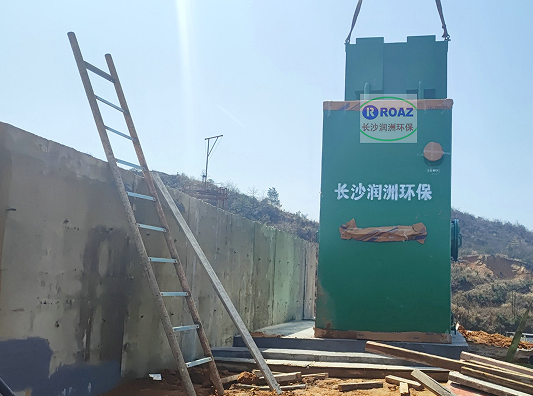 200噸一體化凈水設(shè)備投入使用；